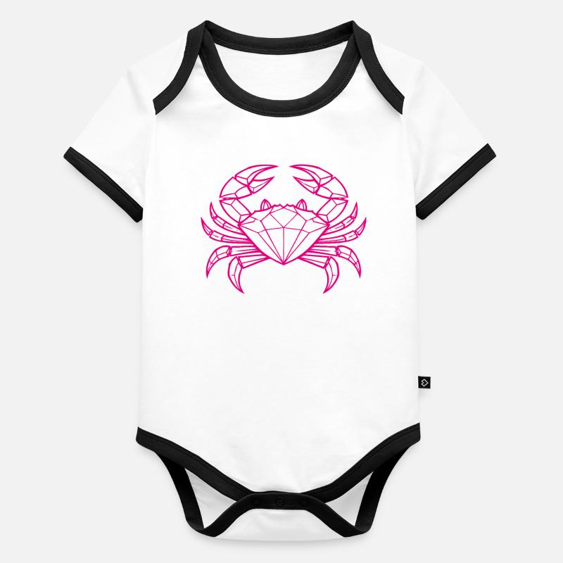 Cancer – Protection & Strength Organic Baby Contrasting Bodysuit