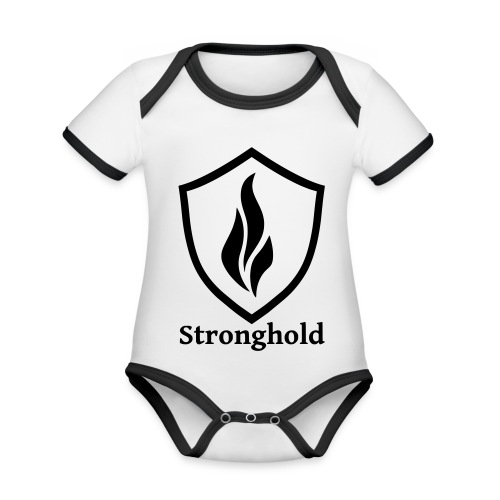 Stronghold.Clothing Brand - Baby Bio-Kurzarm-Kontrastbody