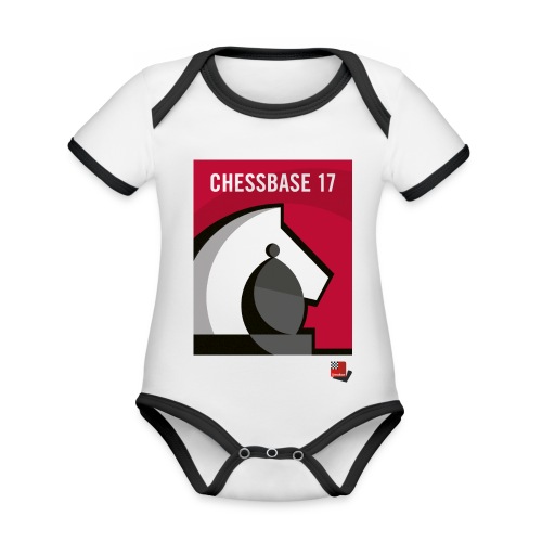 CHESSBASE 17 - Schach, Läufer, Springer - Organic Baby Contrasting Bodysuit