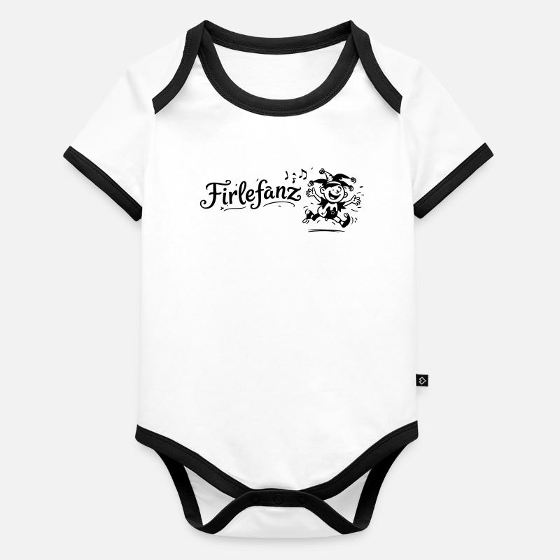 Firlefanz Baby Bio-Kurzarm-Kontrastbody
