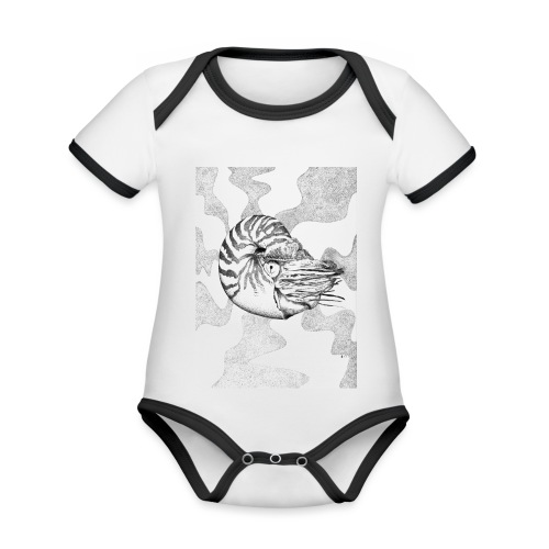 Nautilus - Organic Baby Contrasting Bodysuit