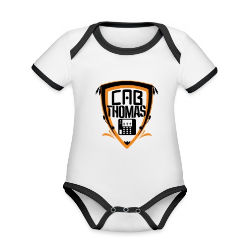 cab.thomas - alternativ Logo - Baby Bio-Kurzarm-Kontrastbody