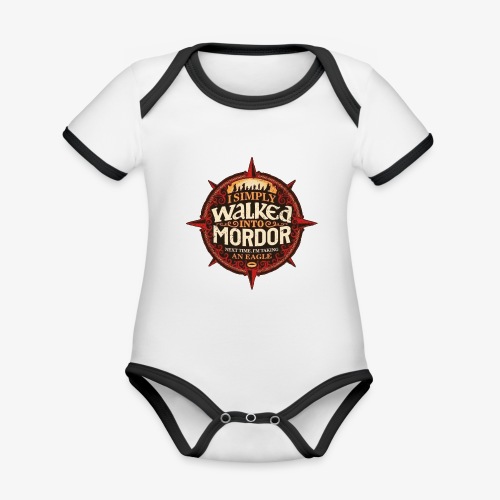 I just went into Mordor - Organic Baby Contrasting Bodysuit