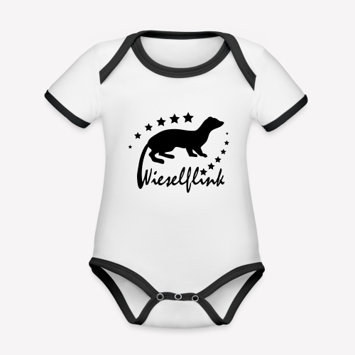 Wieselflink - Organic Baby Contrasting Bodysuit