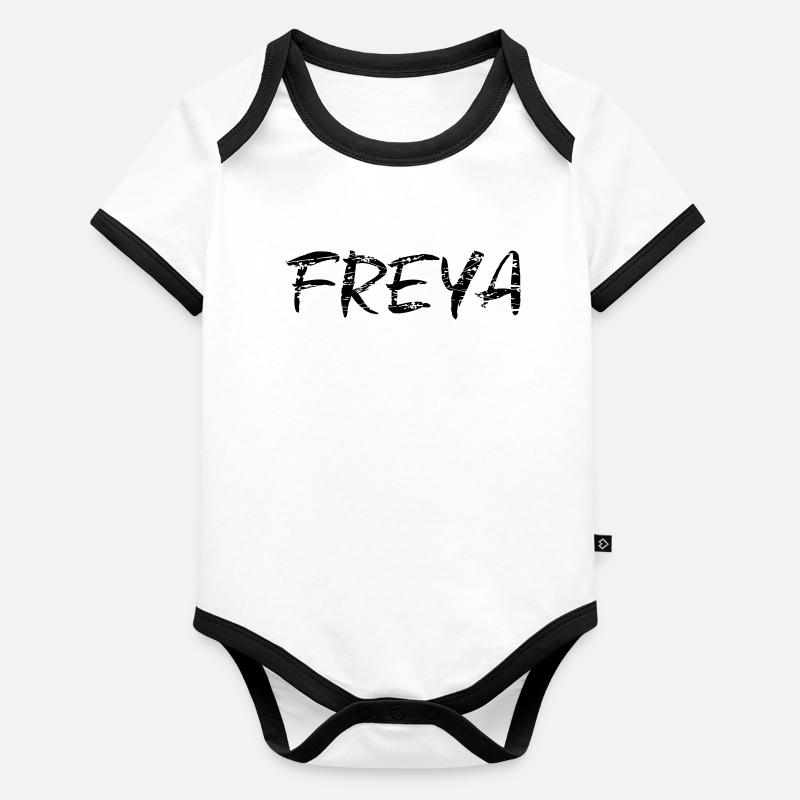 Freya Organic Baby Contrasting Bodysuit