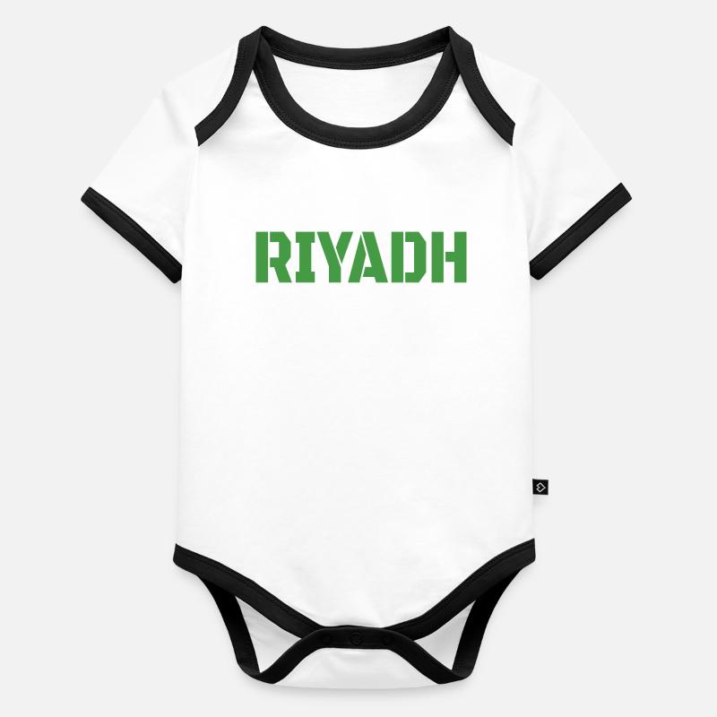 Riyadh Organic Baby Contrasting Bodysuit