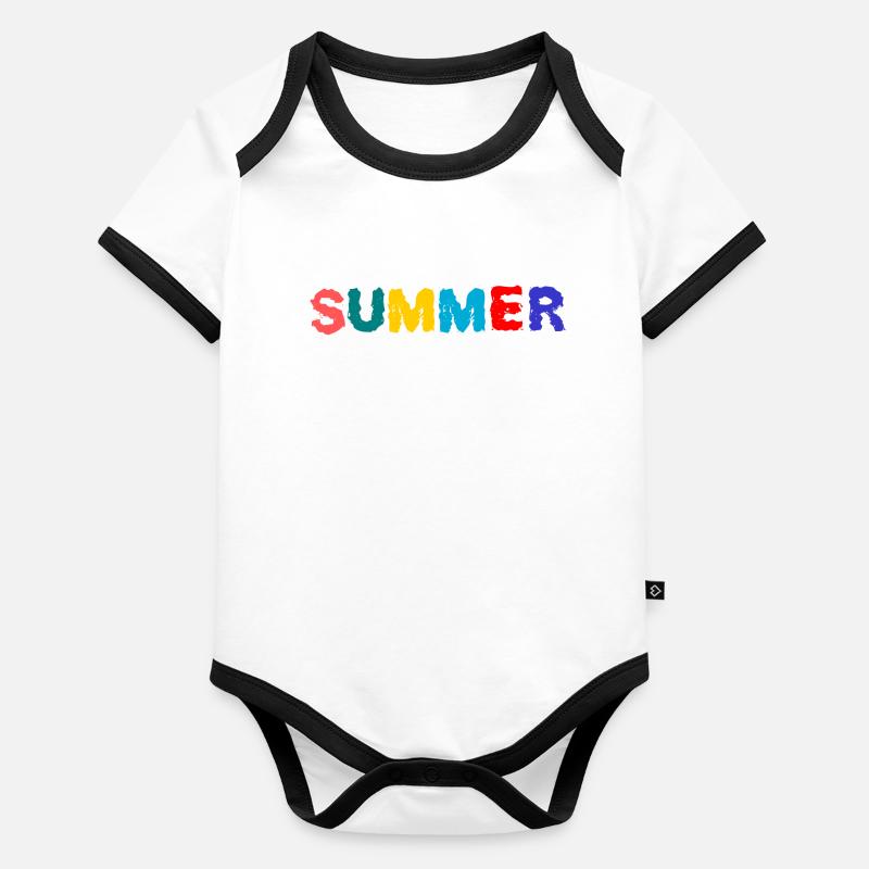 MISTRESS. MASTER. TEACHER. SCHOOL Organic Baby Contrasting Bodysuit