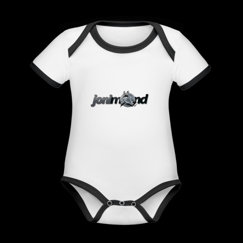 jonimond-sticker - Baby Bio-Kurzarm-Kontrastbody