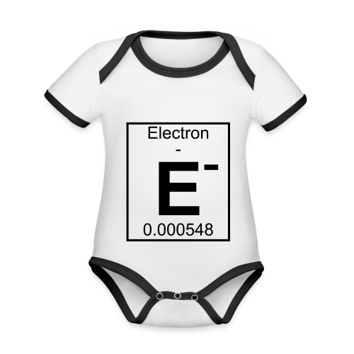 E (electron) - pfll - Organic Baby Contrasting Bodysuit