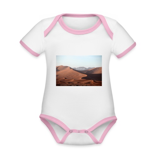 Sahara - Organic Baby Contrasting Bodysuit