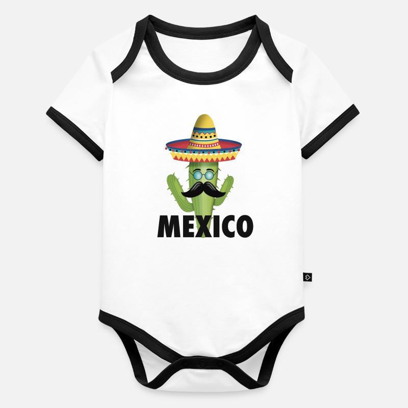 Mexico Organic Baby Contrasting Bodysuit
