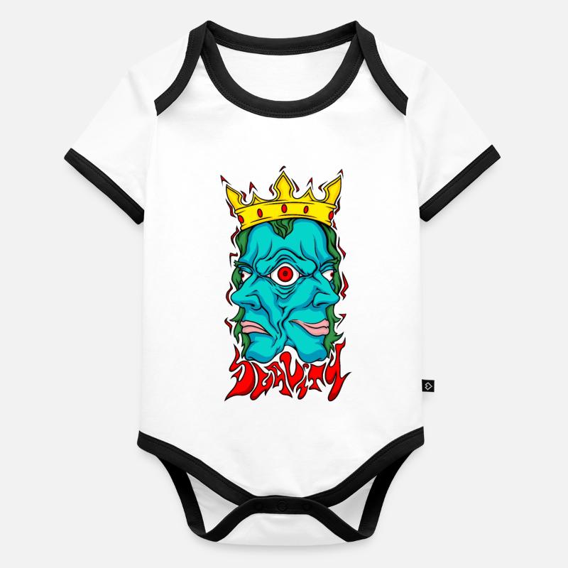 Duality II Organic Baby Contrasting Bodysuit