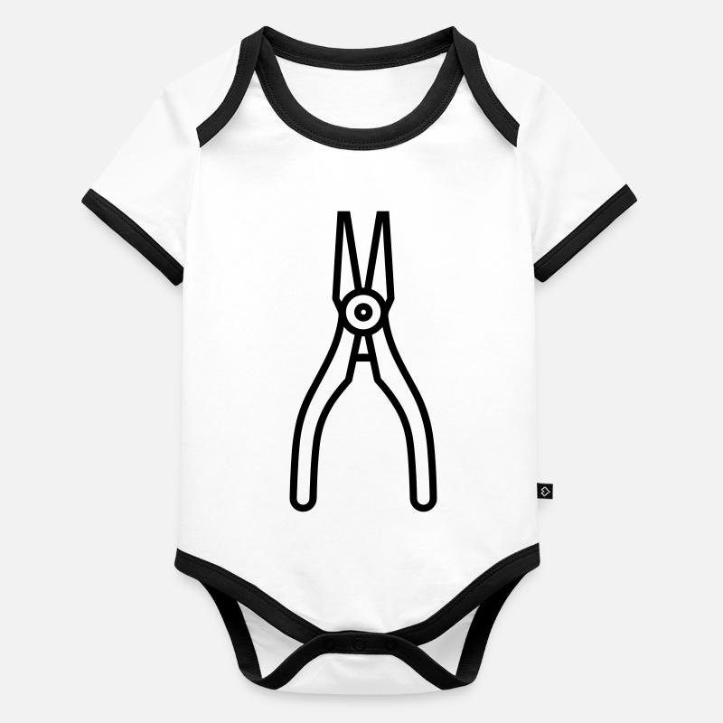 pliers Organic Baby Contrasting Bodysuit