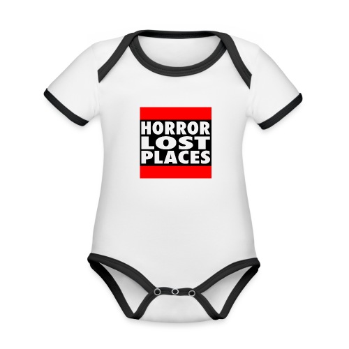 Horror Lost Places - Baby Bio-Kurzarm-Kontrastbody