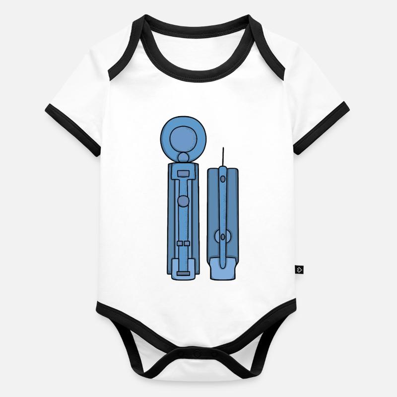 Glucose Lancets Organic Baby Contrasting Bodysuit