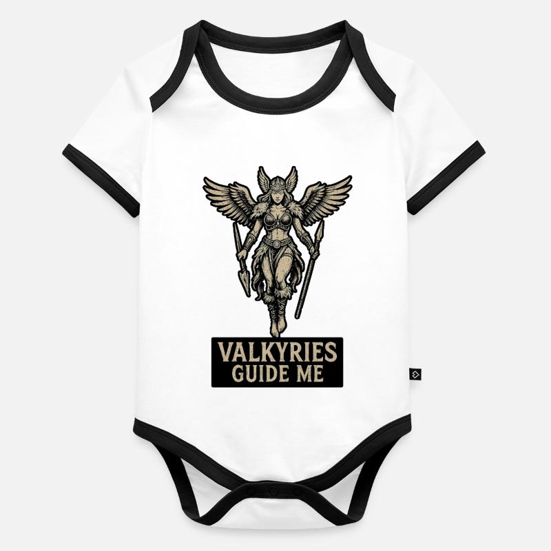 Valkyrie – Guidé par les dieux Body Bébé bio contrasté manches courtes
