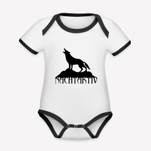 Nachtaktiv - Organic Baby Contrasting Bodysuit