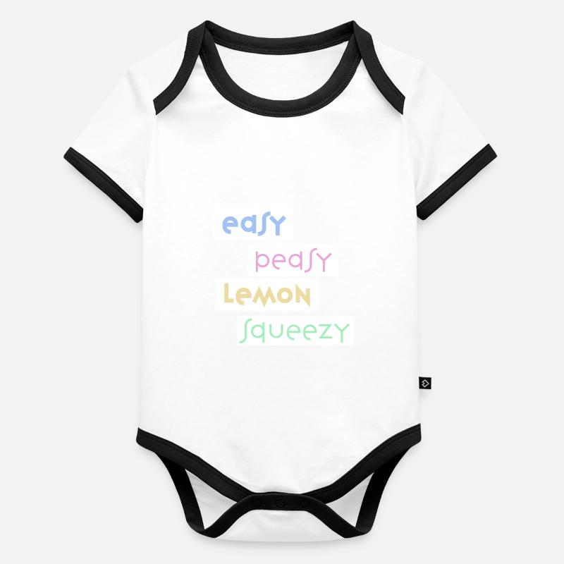 easy peasy Organic Baby Contrasting Bodysuit