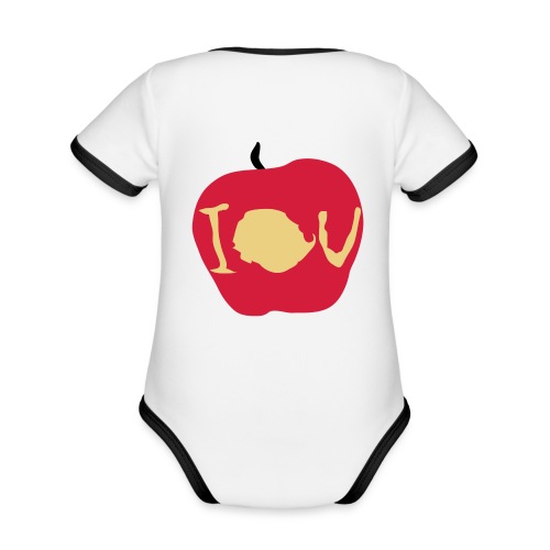 IOU (Sherlock) - Organic Baby Contrasting Bodysuit