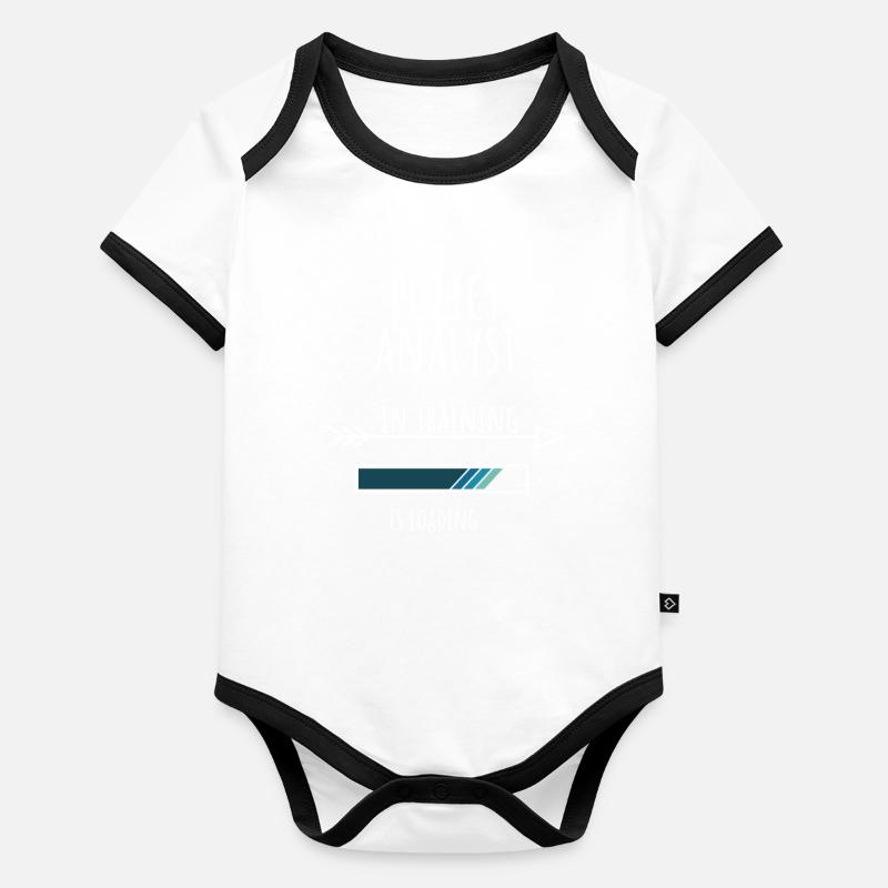Policy Analyst Gift Profession Education Organic Baby Contrasting Bodysuit