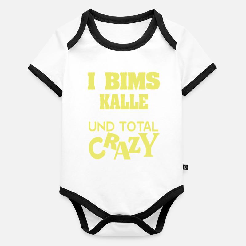 Saying Kalle Organic Baby Contrasting Bodysuit