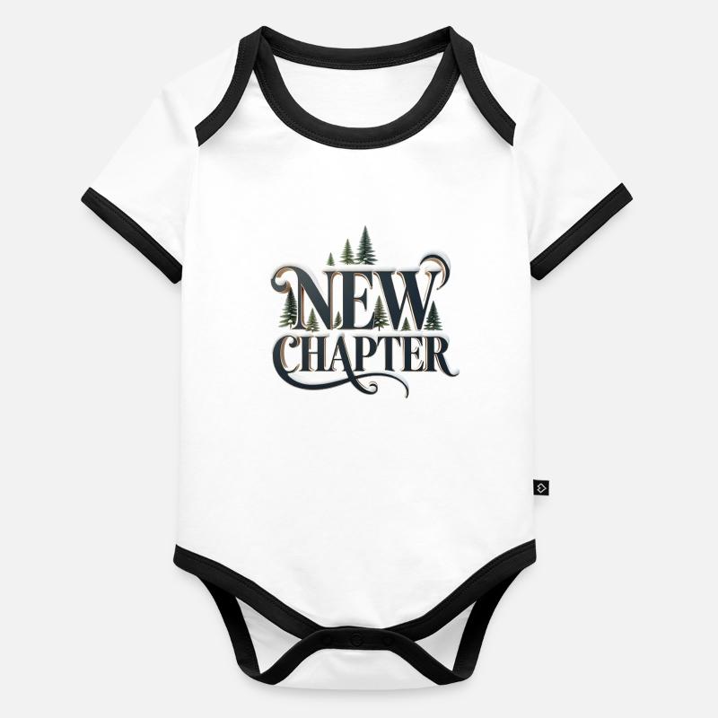New chapter Winter Forest Organic Baby Contrasting Bodysuit