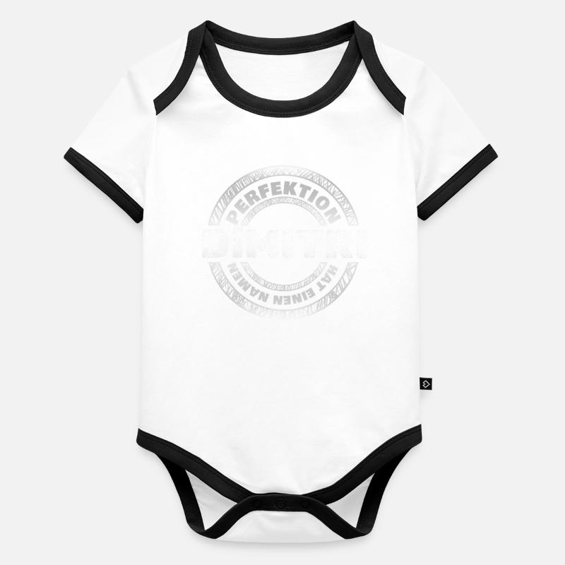 Dimitri als Dimitri Baby Bio-Kurzarm-Kontrastbody