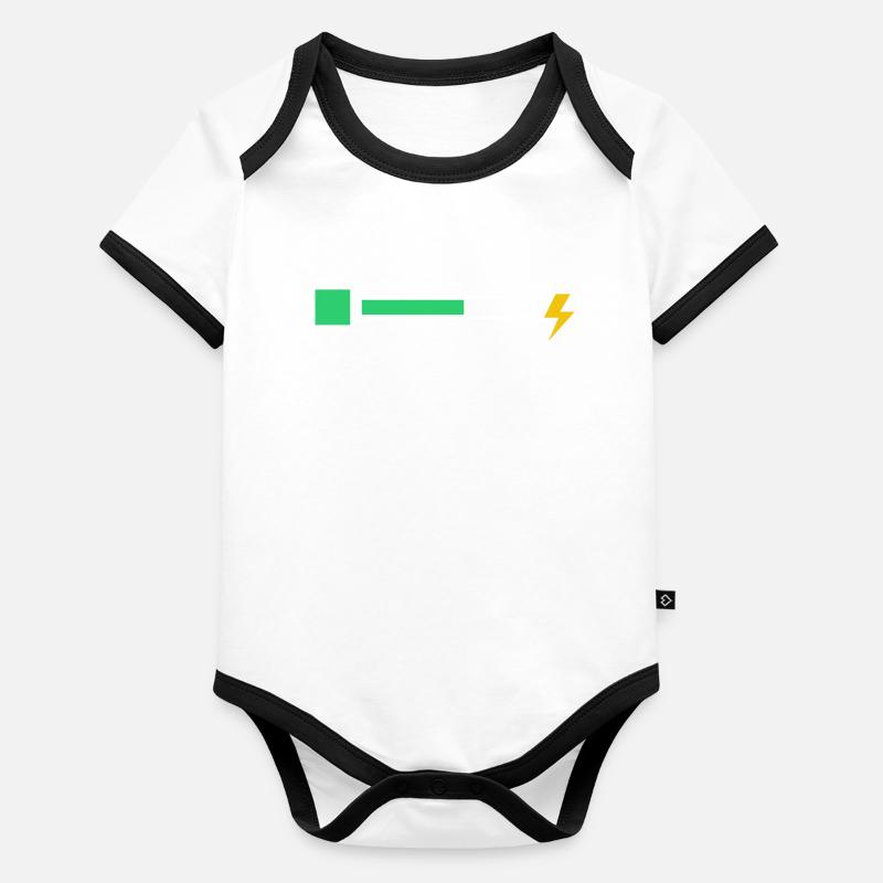 energy Organic Baby Contrasting Bodysuit