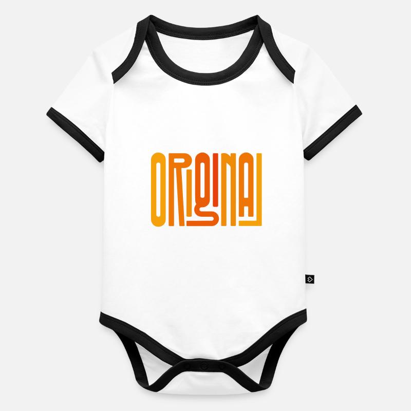 original Body Bébé bio contrasté manches courtes