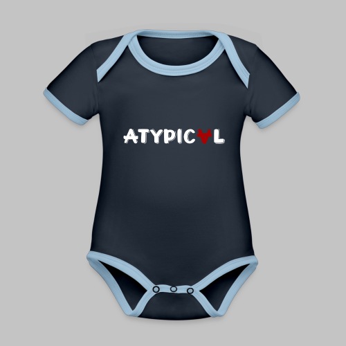 Atypical - Organic Baby Contrasting Bodysuit