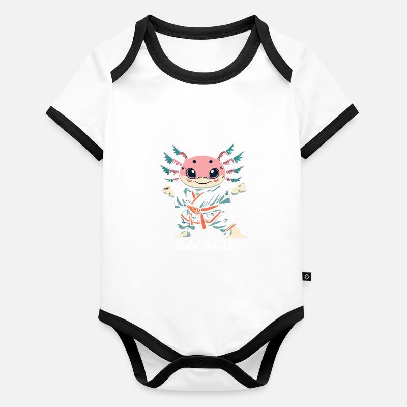 Jiu Jitsu Baby Bio-Kurzarm-Kontrastbody