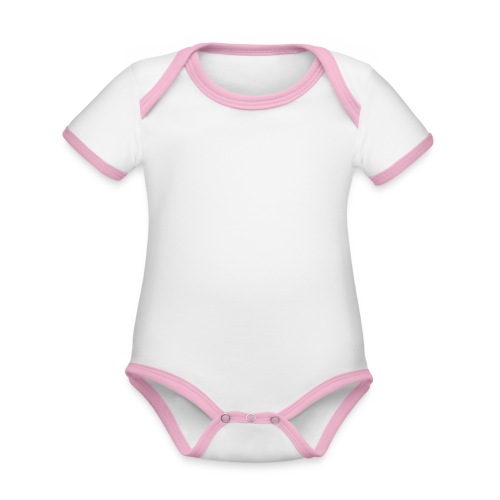 You're on mute - Organic Baby Contrasting Bodysuit