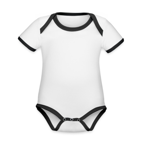 You're on mute - Organic Baby Contrasting Bodysuit