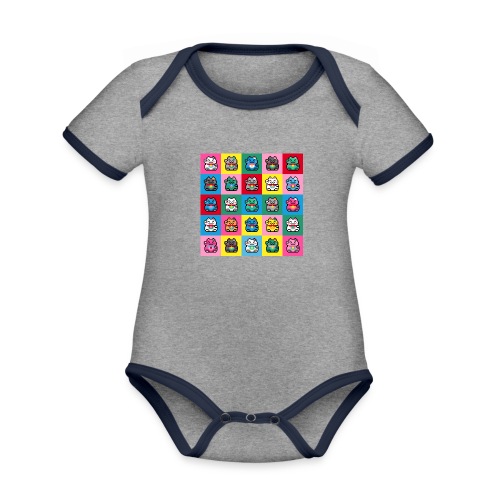 What Warhol Wanted Collection - Organic Baby Contrasting Bodysuit