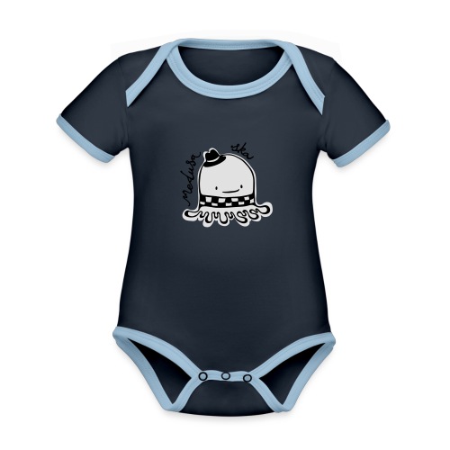 MedusaSka - Organic Baby Contrasting Bodysuit