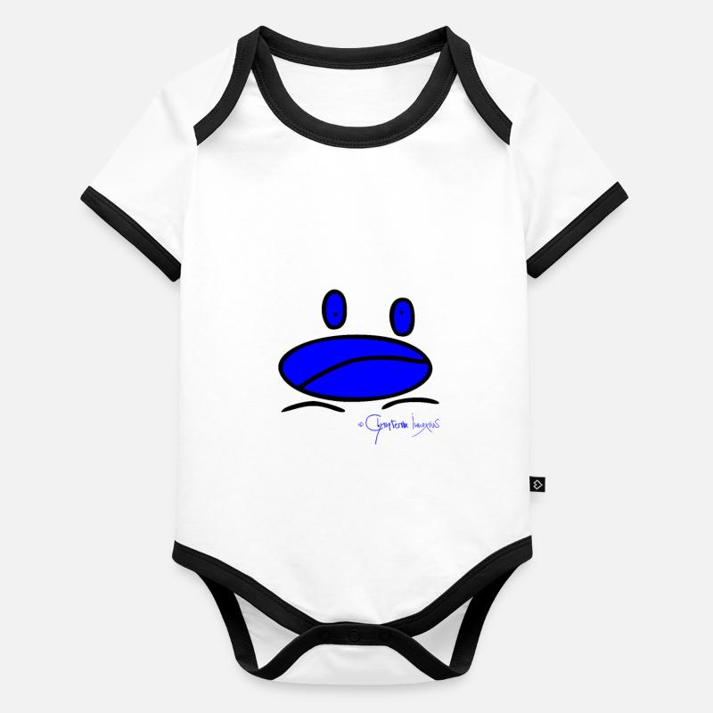 Froschmini - Ranunculus Oophagus Baby Bio-Kurzarm-Kontrastbody