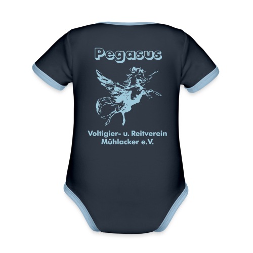 Pegasus Mühlacker Langarmshirts - Organic Baby Contrasting Bodysuit