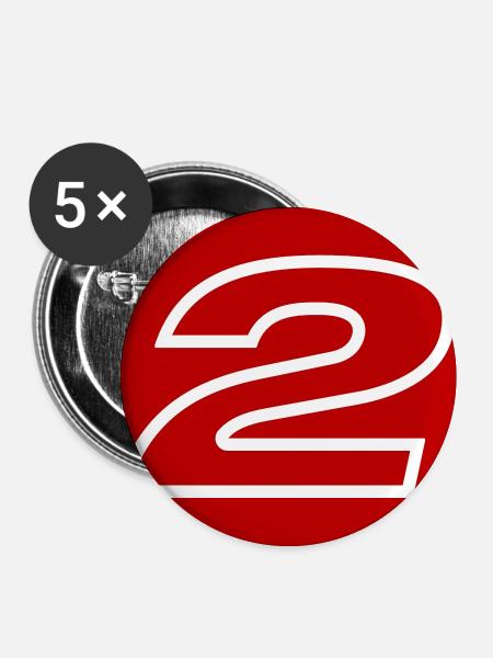 Jga 2026 Junggesellenabschied - Buttons mittel 32 mm (5er Pack) - Weiß