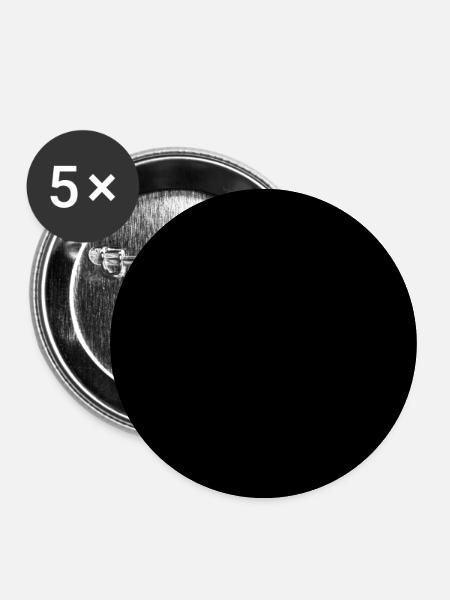 Not - Buttons mittel 32 mm (5er Pack) - Weiß