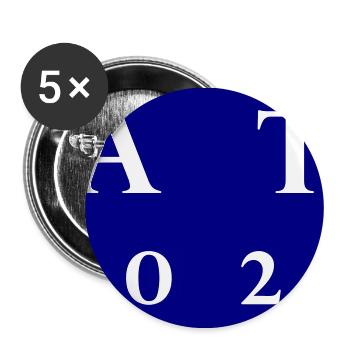 Marathon 2026 - Buttons mittel 32 mm (5er Pack) - Weiß - Vorne