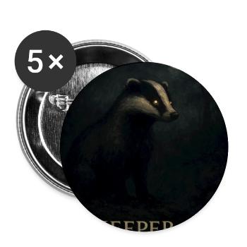 Wächter der Nacht - Buttons mittel 32 mm (5er Pack) - Weiß - Vorne