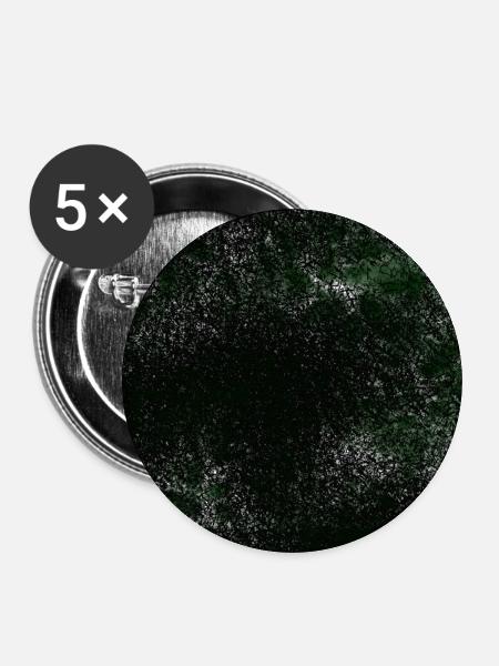 Dunkle Grüntextur mit Flecken - Buttons mittel 32 mm (5er Pack) - Weiß