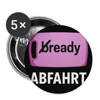 Stullenbrett - Buttons mittel 32 mm (5er Pack) - Weiß - Vorne