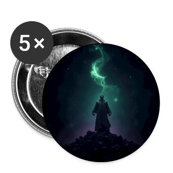 Shadow Mage at Aurora Hill - Buttons medium 1.26"/32 mm (5-pack) - white - Front