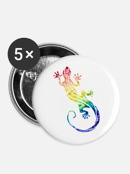 Big_G - Buttons mittel 32 mm (5er Pack) - Weiß