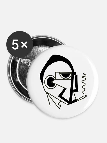 Der Anführer von Cean - Buttons mittel 32 mm (5er Pack) - Weiß