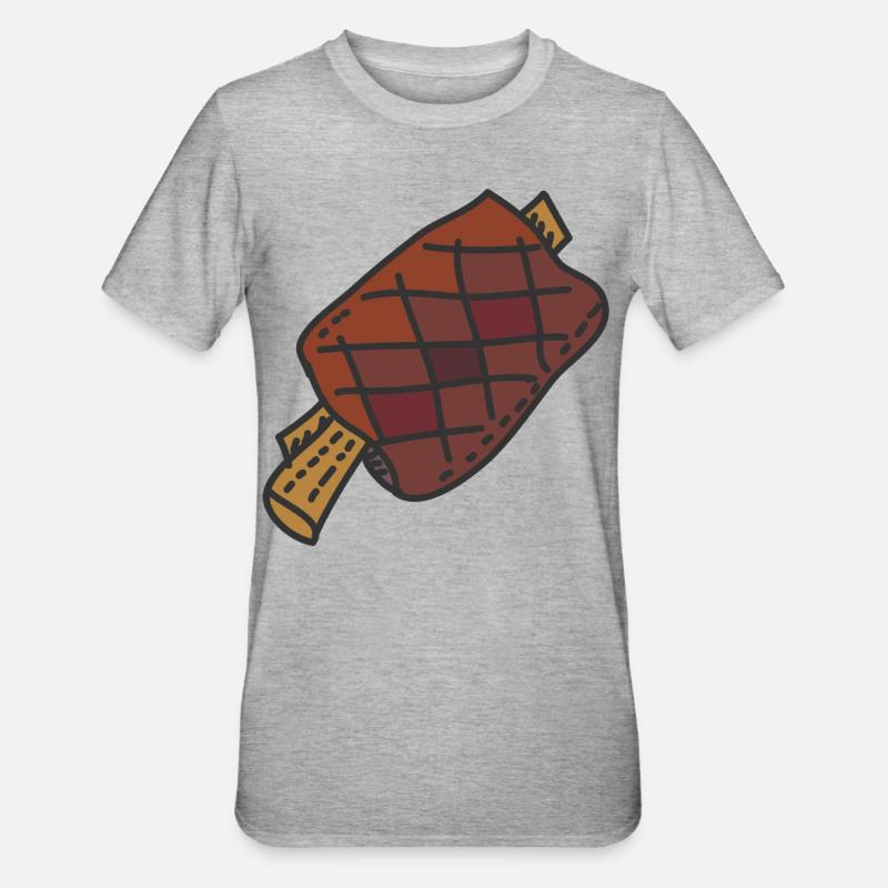 Haxe - Unisex Polycotton T-Shirt - Grau meliert