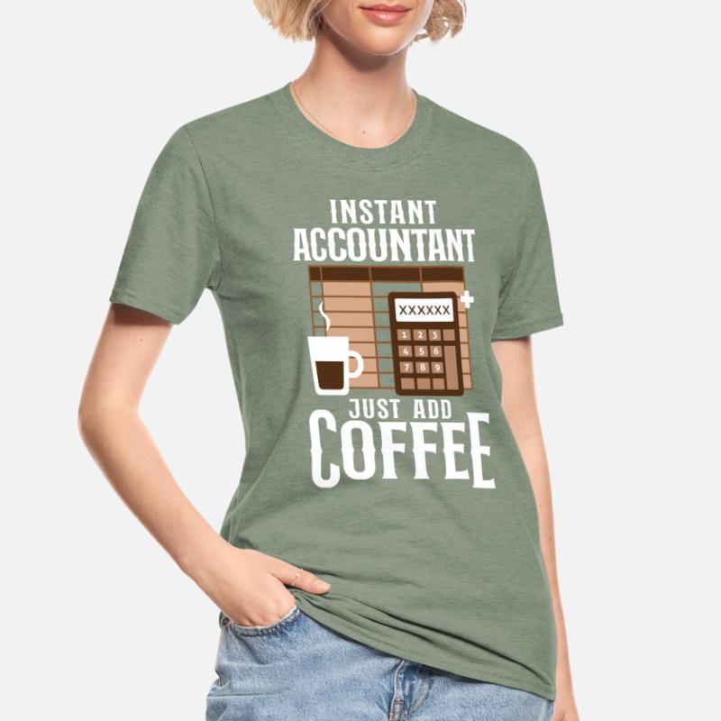 Comptable Comptable Comptable Comptabilité T-shirt polycoton Unisexe