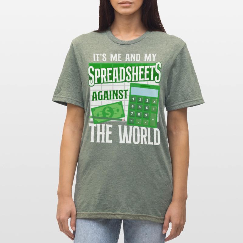 Comptable Comptable Comptable Comptabilité T-shirt polycoton Unisexe