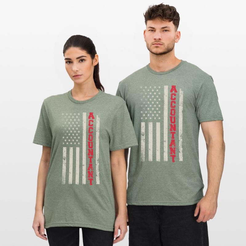 Comptable Comptable Comptable Comptabilité T-shirt polycoton Unisexe